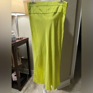 🔥NWOT FP Green Maxi Skirt SZ 12 waist 15”🔥Final PriceCloset ClearOut Bundle&Save